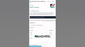 Orchard Core Gallery