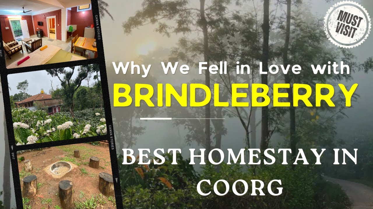 BrindleBerry - Best Mountain View Homestay in Coorg - YouTube