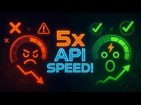 ⚡ Top 5 API Performance Tips Every Developer Must Know 🚀