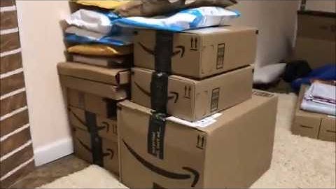Amazon package unbox