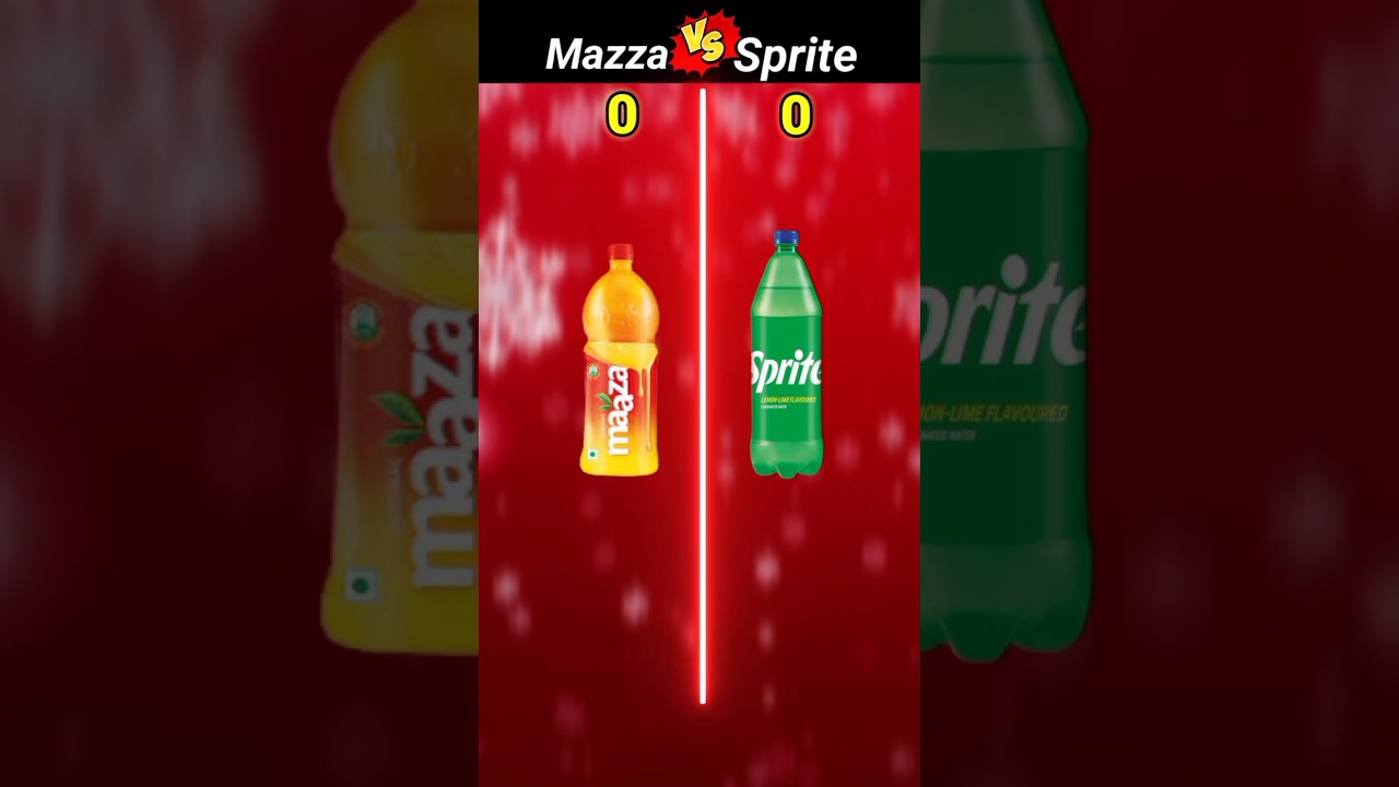 Maaza vs Sprite 