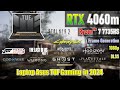 Laptop RTX 4060 + R7 7735HS  Asus TUF Gaming A15 Test 10 Game 2024