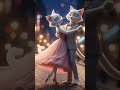 Cat couple dancing #music #coversong #cover