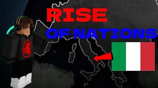 Rise of Nations but I'm a Wannabe Mussolini