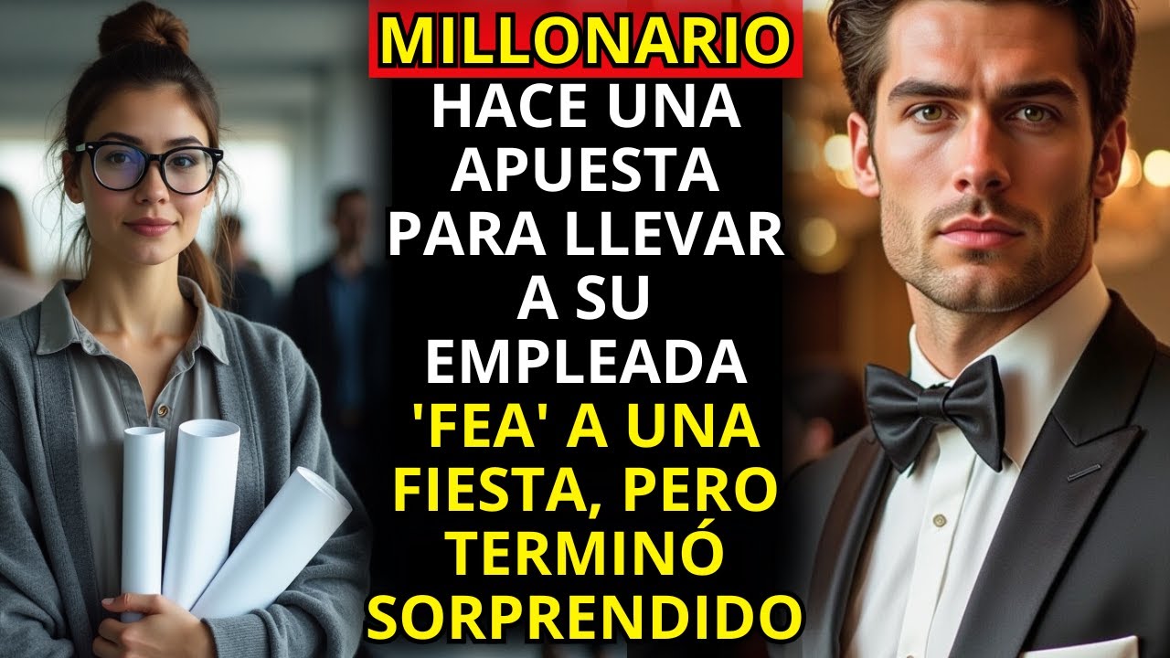 MILLONARIO SORPRENDE A SU EMPLEADA AL INVITARLA A UNA FIESTA, PERO ELLA NO IMAGINABA...
