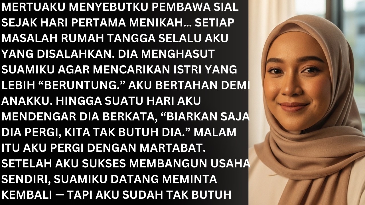 MERTUAKU MENYEBUTKU PEMBAWA SIAL SEJAK HARI PERTAMA MENIKAH… SETIAP MASALAH RUMAH TANGGA SELALU AKU