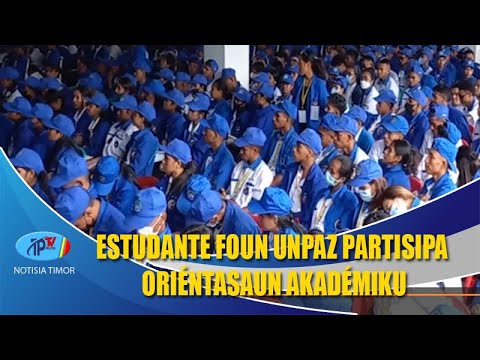 ESTUDANTE FOUN UNPAZ PARTISIPA ORIÉNTASAUN AKADÉMIKU - YouTube