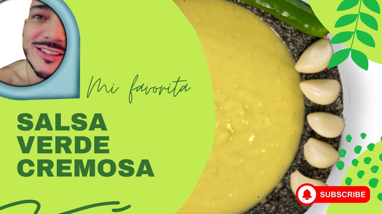 Salsa Verde Cremosa (Taquera) #foryou #parati #salsa