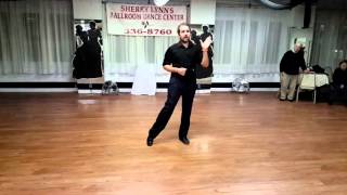 Cha Cha - Outside Break To Crossover Hand Changes And One-Hand Alternating Turns