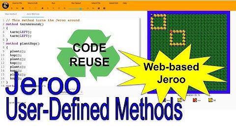 Jeroo Methods Tutorial