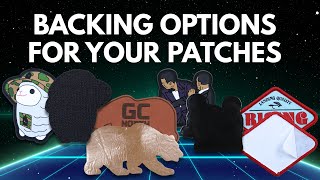 Patch Backing Options Explained: Iron-On, Adhesive, Hook & Loop + More