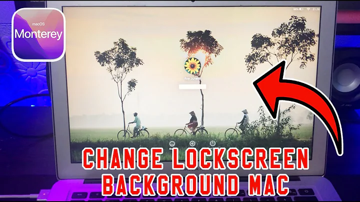 How to change Login Screen Background on Mac OS Monterey