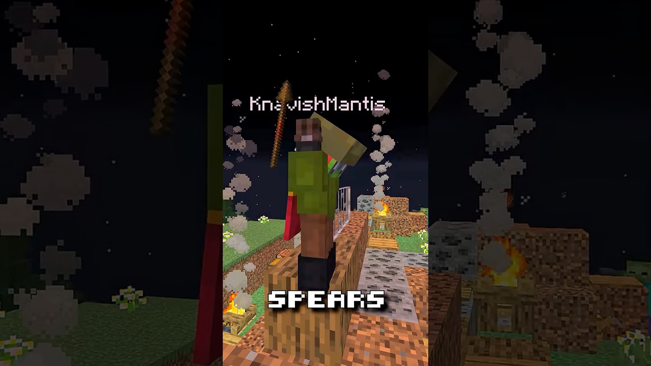 What if the spear update is a mistake? #minecraft
