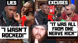 Israel Adesanya DELUSIONAL About Alex Pereira Loss At UFC 281 Lies Excuses Weak Mindset