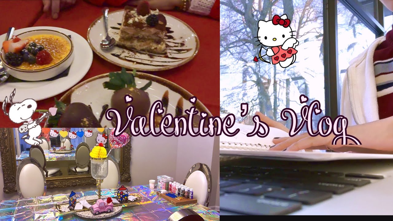 Valentine’s Vlog + High School Life 💗📚