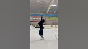 flying camel +  illusion spins #figureskating #iceskating #figureskater