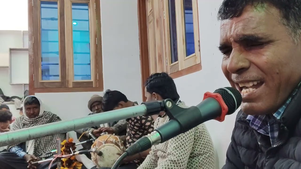 गांव गौराणा मे असराफ जी गायक शमशू माराज 