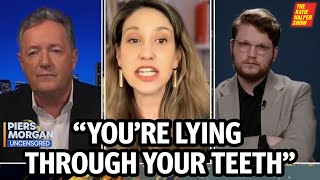 Katie Halper Humiliates Prager U Zionist On Piers Morgan