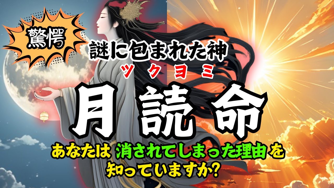 【日本神話】隠されている歴史の1つ 月神「ツクヨミ」の謎 その背景と謎に迫る【歴史解説】【歴史ミステリー】【日本史】 - YouTube