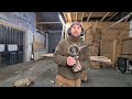 Elm live edge table process