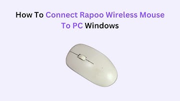 How to Connect Rapoo Wireless Mouse to Windows PC – USB & Bluetooth Setup