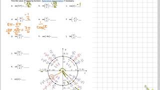 7 3 Notes The Unit Circle page 11