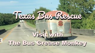 Driving to the Bus Grease Monkey - Texas Bus Rescue - Part 3 Days 9 & 10