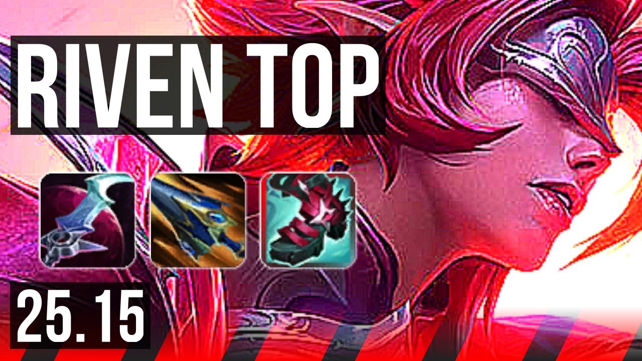RIVEN vs JAX (TOP) | 600+ games | NA Master | 25.15