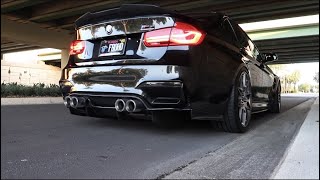 Active Autowerke Equal Length Mid Pipe Exhaust Clips - BMW F80 M3 (Stock Downpipes, Tune, & Muffler)