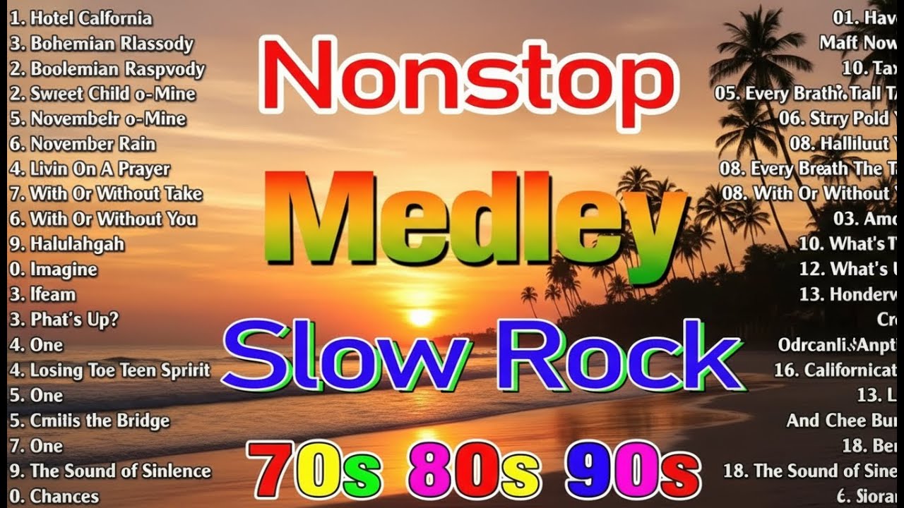 Slow Rock Love Songs Soft Ballads 🎧 Romantic Rock Songs 70s 80s 90s 🎷