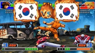 King of Fighters 98 - powerx51 (KOR) VS (KOR) nemo838 [kof98] [Fightcade] キングオブファイターズ98