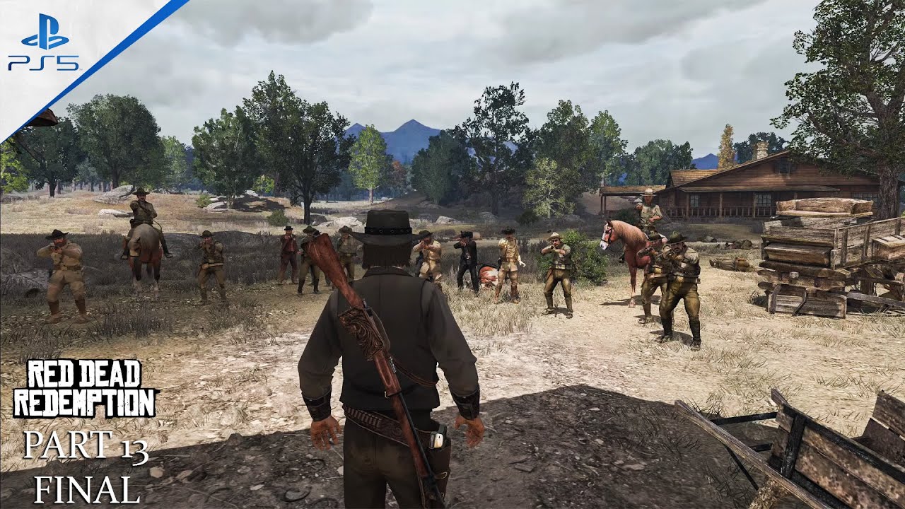 PS5 Red Dead Redemption - Full Game Walkthrough Part 13 Final & Ending ...