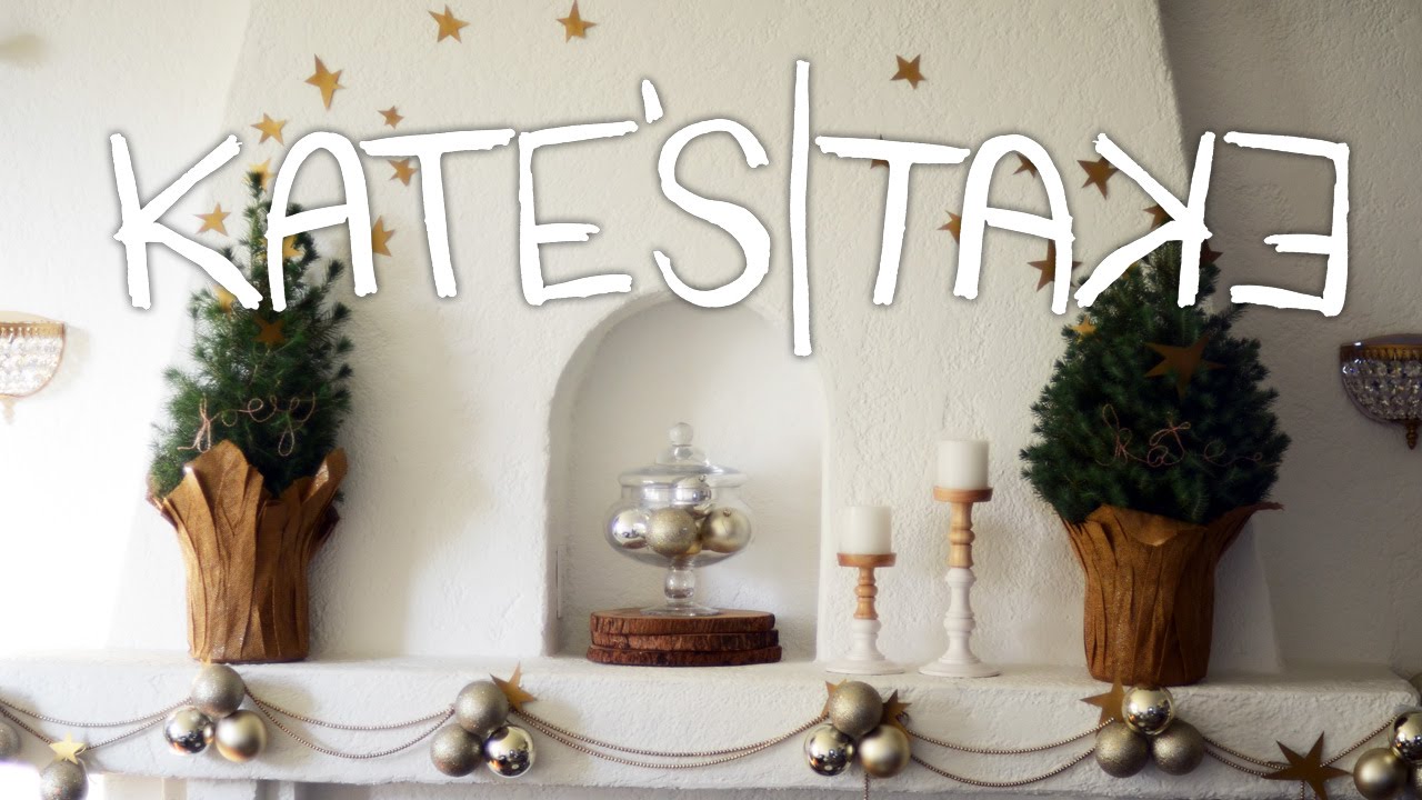 beautycon KATE'S TAKE: DIY Holiday Decorations