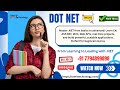 Dot Net Full Stack | Tutorial | Beginners | Online Course | Training | Certification | Demo |