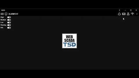 WEB SCADA Alarms