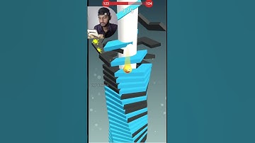 Stack Ball level 123 | Stack Ball Crash Platforms Gameplay | mind relaxing games #youtubeshorts