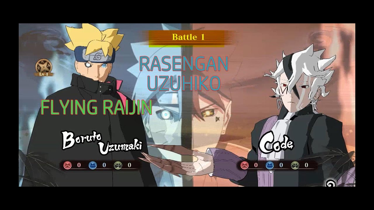 ADULT BORUTO VS CODE [] 2 BLUE VORTEX [] UZUHIKO [] FLYING RAIJIN - YouTube