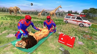 Light Superhero Speed Hero Robot Rescue Mission - Gameplay Android iOS screenshot 3