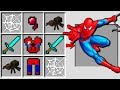 Minecraft Battle : HOW TO CRAFT SPIDER MAN Challenge in Minecraft Animation