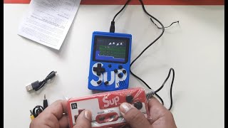 Приставка  Sup Game Box 400 in 1 Оказывается в неё можно играть и таким образом ??? Вау!