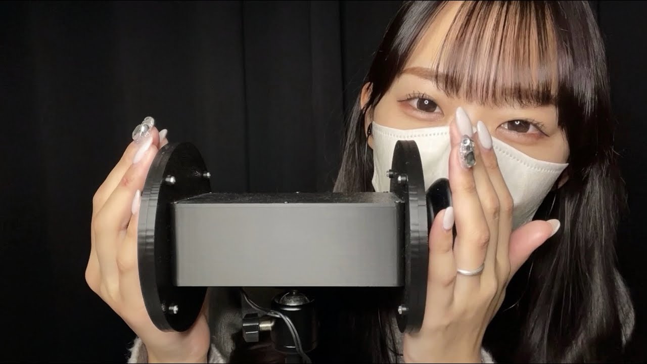 【ASMR】爪耳かきと耳マッサージ