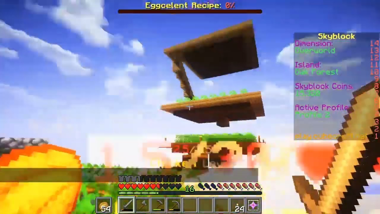 Minecraft Skyblock ep 2 - YouTube