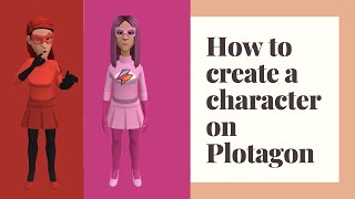 How to create a character on Plotagon