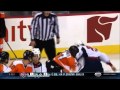 Flyers vs Capitals Line Brawl and Goalie Fight