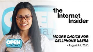 THE INTERNET INSIDER Moore Choice for Cellphone Users Aug 21 2013