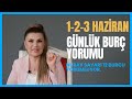 1-2-3 Haziran 12 Burç Yorumu-Koç Boğa İkizler Yengeç Aslan Başak Terazi Akrep Yay Oğlak Kova Balık