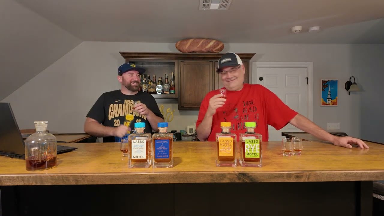 S3E7: Lasso Motel Whiskey Tasting: 4-Year, 8-Year, Rye & Wheated Showdown