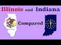 Illinois and Indiana Compared