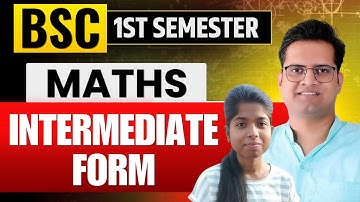 Indeterminate Form (Lecture-1) ! Bsc 1st semester Math