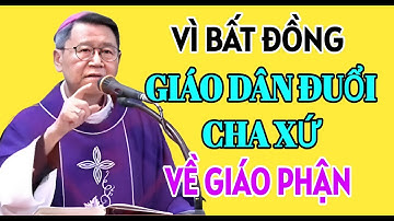 DO BẤT ĐỒNG TRONG GIÁO XỨ , LINH MỤC BỊ GIÁO DÂN ĐUỔI VỀ GIÁO PHẬN | ĐỨC CHA KHẢM GIẢNG MỚI NHẤT